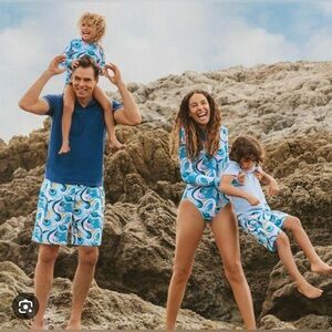 Maisonette x Mott 50 x Rachel Elizabeth mommy and me swimWomen M and baby 6-12 m